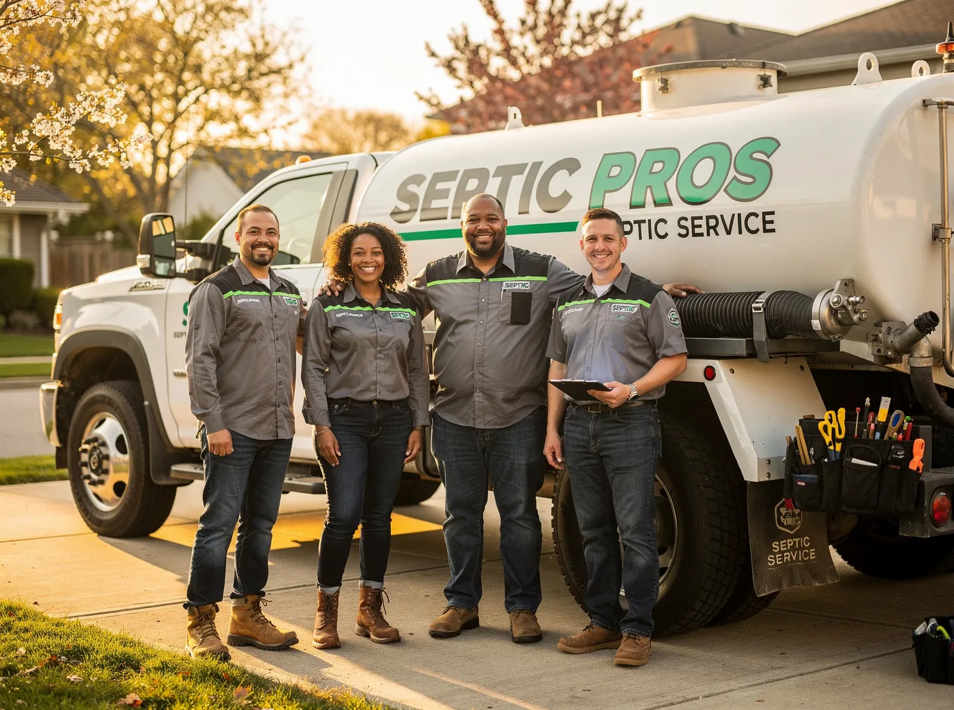 Septic Tank Pumping company in Hallieford, VA